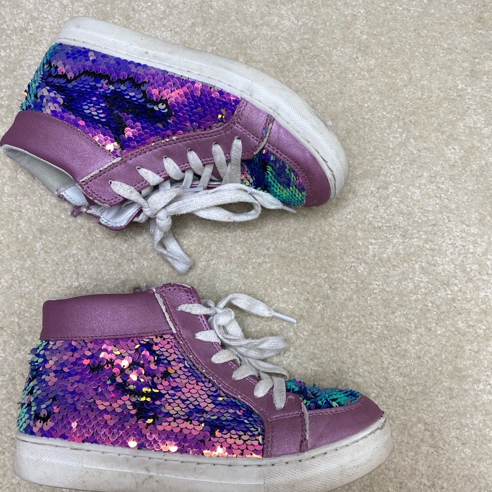 Fun sparkly Hightop shoes